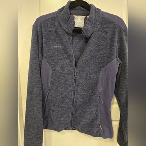 Mammut Blue Full-Zip Jacket